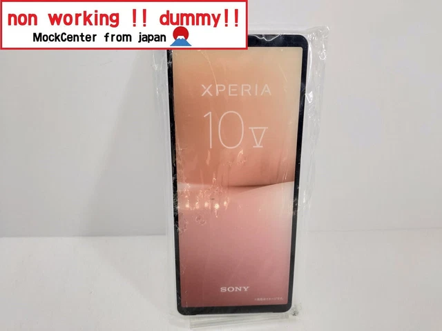 【dummy!】 Sony XPERIA 10ⅴ （color White） non-working cellphone