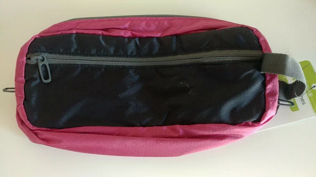 TRAVELINES Toiletry Bag Magenta Navy Blue Organizer Nylon UNISEX NEW PRICE DROP