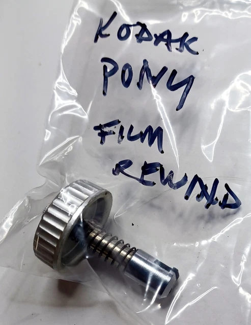 Kodak Pony 35Mm Camera Film Rewind Knob Assembly Oem