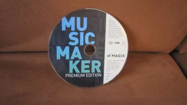 Magix Music Maker Premium Edition DVD Avec licence + Clavier maitre 3