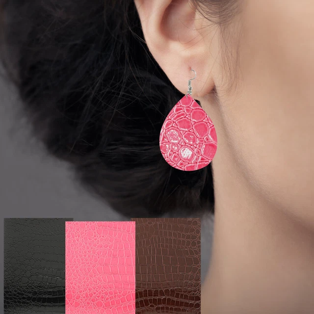 6 blätter Mehrzweck Crafting Tragbare Leder Patch Für Handwerk Schmuck Freunde