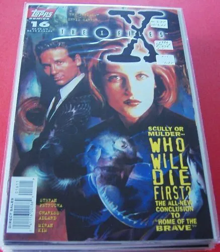 X-Files Vol.1 #16, X Files, Topps Comics May 1996