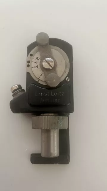 Leitz Leica Heboo verschlusszeitwerk