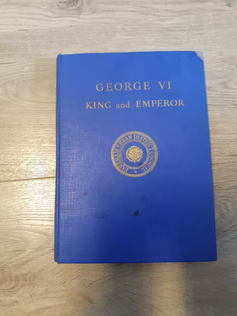 Vintage Hardback Commemoration Of The Coronation Of King George VI May 12th 1937