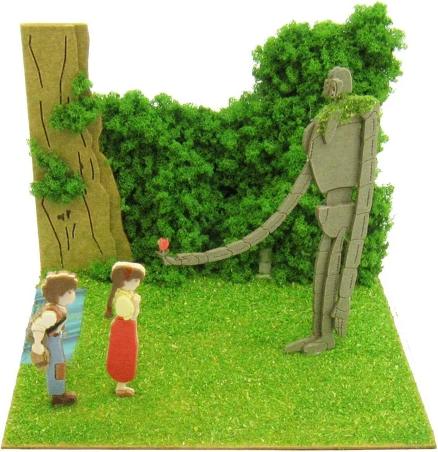 SANKEI STUDIO GHIBLI MINI Sea Castle Laputa Robot Soldat, Theta et ...