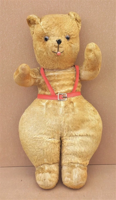 Ancien Ours En Peluche Vintage Teddy Bear, Bel état