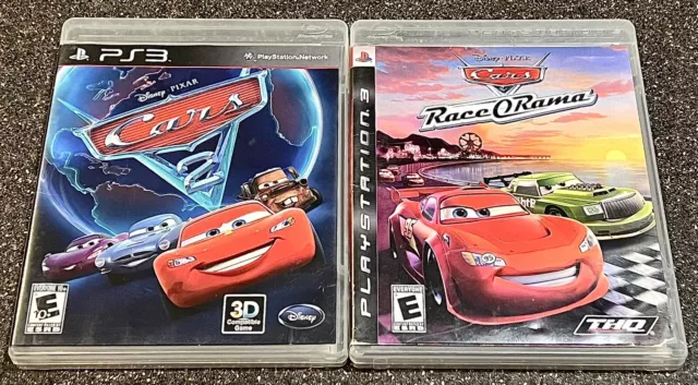 Disney Pixar Cars Race O'Rama (Sony PlayStation 2, 2009) Complete and Tested