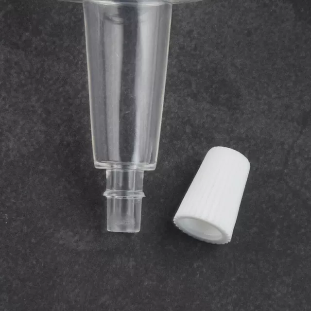 10Pcs/lots Mini Refillable Bottles Sample Empty Bottle With Cap, Trumpet Head F1