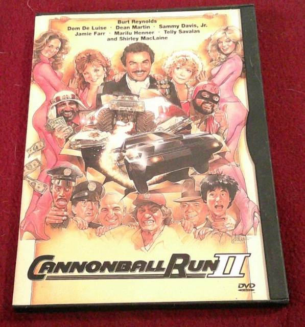 CANNONBALL RUN DVD Burt Reynolds, Dom De Luise, Dean Martin