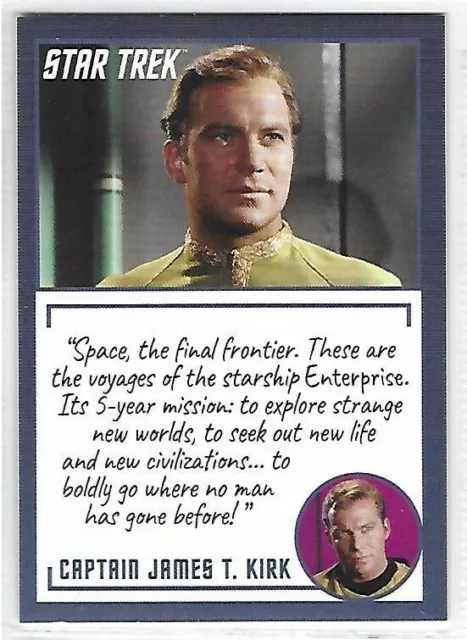 2020 Star Trek Tos Archivi & Incisioni - P1 Promo Scheda - General Rilascio 2