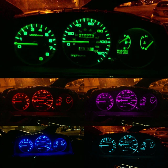 LED INSTRUMENT LIGHT Kit for Honda Civic EK 9600 Gauge Cluster Dash