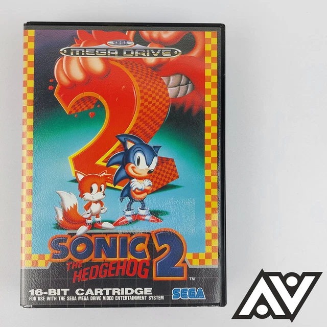 SONIC THE HEDGEHOG 2 Sega Mega Drive Spiel inkl. Anleitung | OVP ...