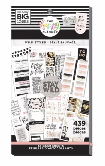 The Happy Planner Wild Styled Value Pack Sticker Book