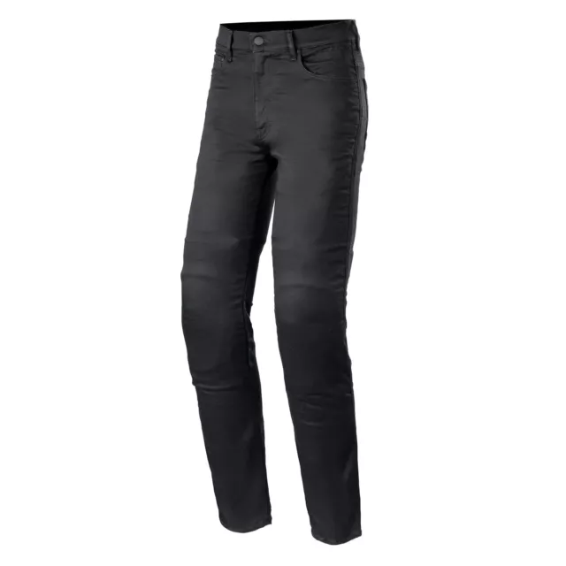 Alpinestars Men's Cerium Tech Stretch Motorcycle Black Denim Jean New