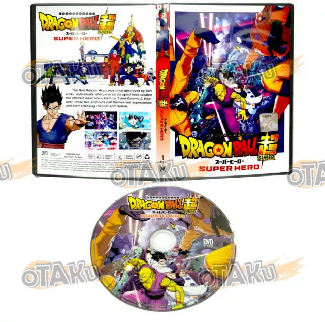Dragon ball super: Super Hero DVD Cover GT-AF by DragonGotico423