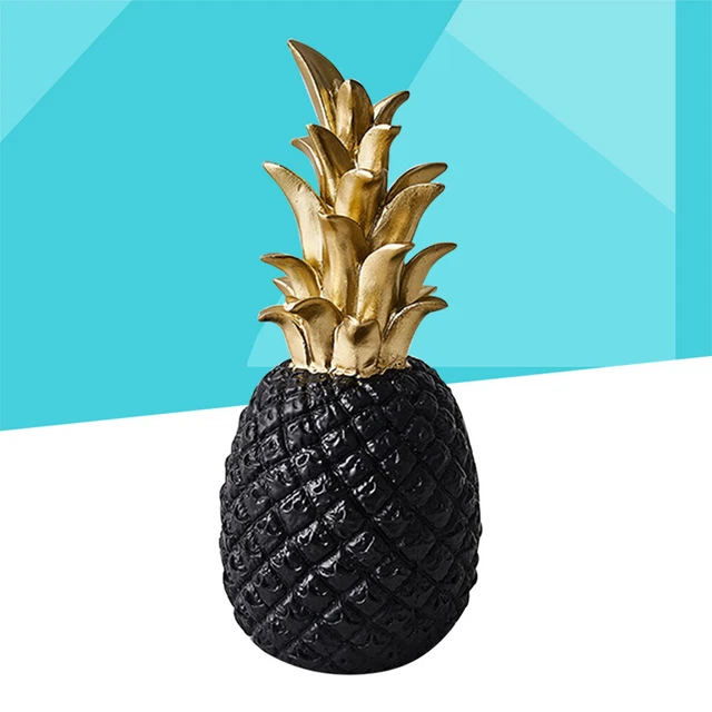 Resin Pineapple Decoration Photo Ornament Home Décor Fake Fruit 7
