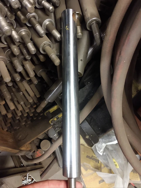 used 8" Meyer chrome H lift ram 15206 snowplow pump Diamond plow E60 E57 E47