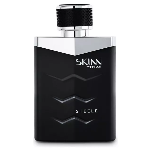 Skinn By TITAN Steele Fragancia Líquida Para Hombre 100 ML 2