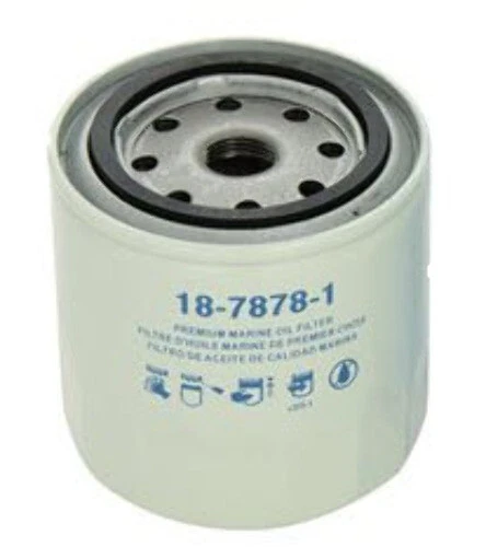 18-7878-1 Oil Filter Short Ford Inboards Sterndrives Volvo 3517857 Merc 803470Q