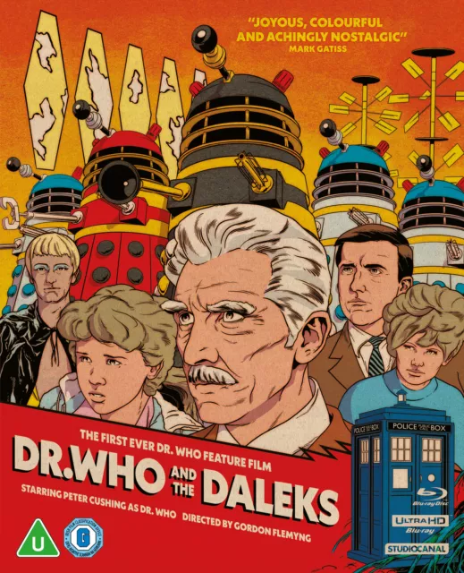 Dr Who et les Daleks - Combo 4K UHD + Bluray