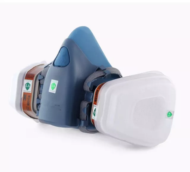 7502 6001 501 5N11 7pcs Suit Respirator Painting Spraying Face Gas Mask
