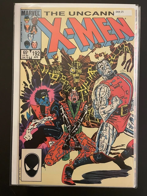 Uncanny X-Men vol.1 #192 1985 High Grade 9.4 Marvel Comic Book D44-25