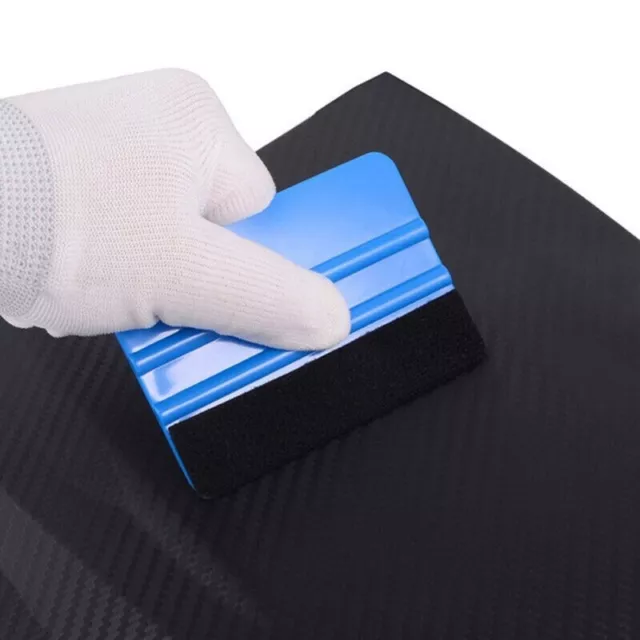 Vinyl Wrap Squeegee Applicator Professional Wrapping Sign Decal Tool Felt Edge