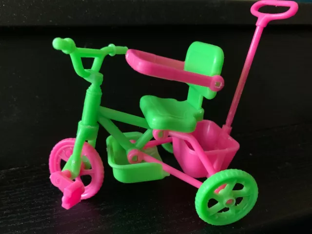 Fashion Barbie Doll Sized Accesorry@@Kelly Doll Sized Tricycle@On Sale Girl Gift