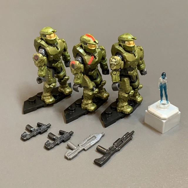 4X NEW MEGA Construx Halo Bloks Red TEAM WARTHOG RESCUE SERINA ai