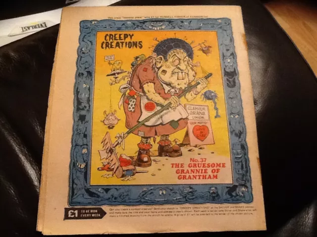 SHIVER AND SHAKE  Paper comic 1973 ISSUE NUMBER 37 Still in good condition 2