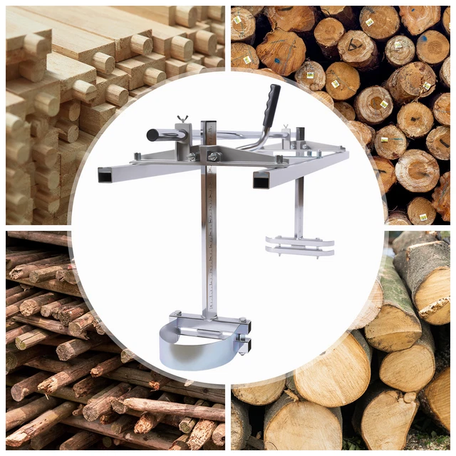Ejoyous Segheria Portatile Per Motosega - Guida Taglio Legno 200x145 Mm, Per Tavole 2x6 Pollici, In Acciaio