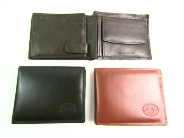 Portefeuille Homme Créateur Kenneth Browne – Cuir Véritable Marron, Style Designer | Neuf Avec étiquettes