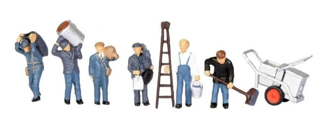 1960/70S HANDWERKER - Oo / Ho Zahlen Set - Bachmann 36-417 EUR 21,45 ...