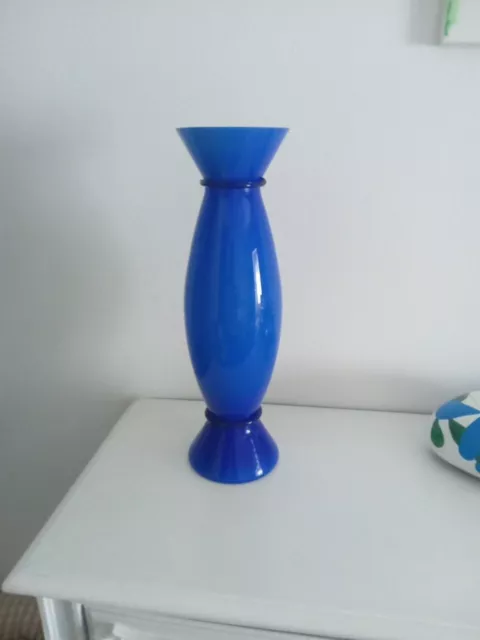 venini Vaso “Acco” in vetro incamiciato