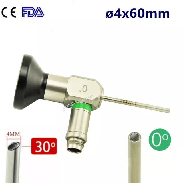 CE&FDA Rigid Optic Lens ø4x60mm ENT Ear Examination Tools  0°/30°