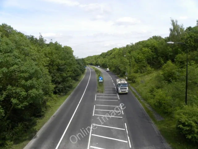 Photo 6x4 Long Ashton Bypass Cambridge Batch The A370, which bypasses the c2011