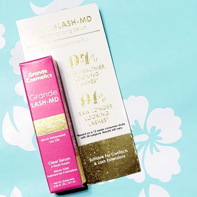 Suero TRANSPARENTE Grande LASH-MD Lash Enhancing Mini Viaje Talla 0,02 oz - Suministro de 4 semanas