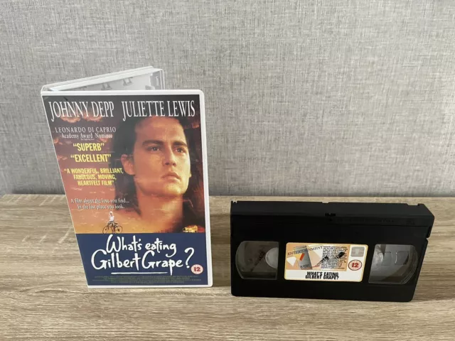 Whats Eating Gilbert Grape-VHS Video, Big Box, X Rental, Retro