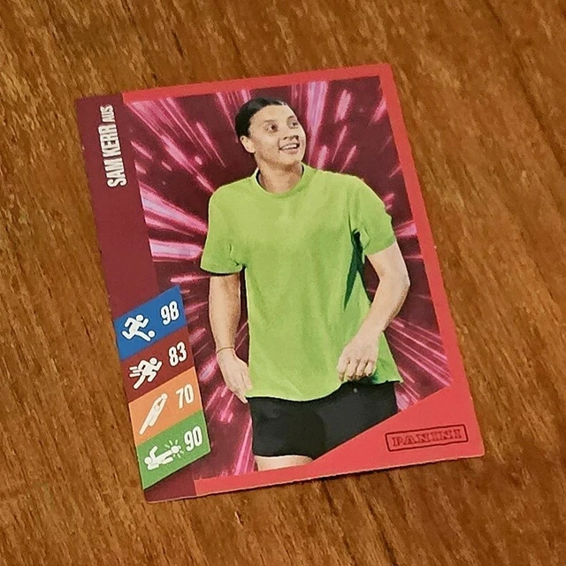 2023 PANINI MCDONALDS Sam Kerr Women’s World Cup Stickers Shiny ...