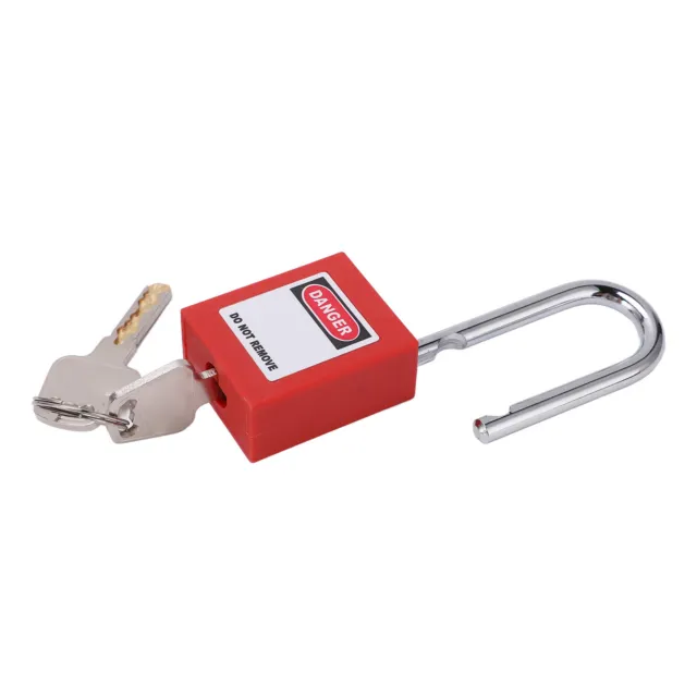 Kit etichetta blocco elettrico con lucchetti di sicurezza chiavi lotto per Indust UK