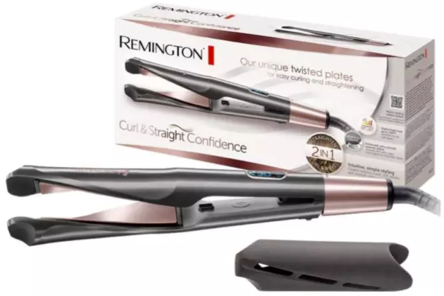 REMINGTON S6606B  2-in-1 Haarglätter Lockenstab Curl&Straight Multistyler