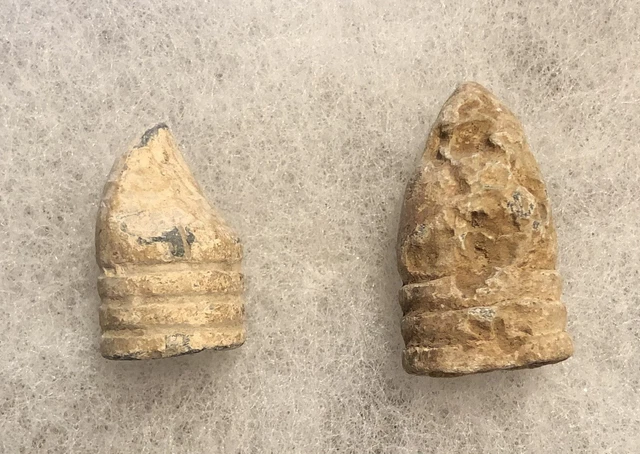 Two (2) Bullets Recovered Union Field Hospital Taneytown Rd Gettysburg