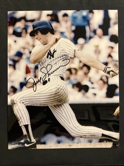 JOEL SKINNER New York Yankees Signed 8x10 Photo Picture Autograph Auto