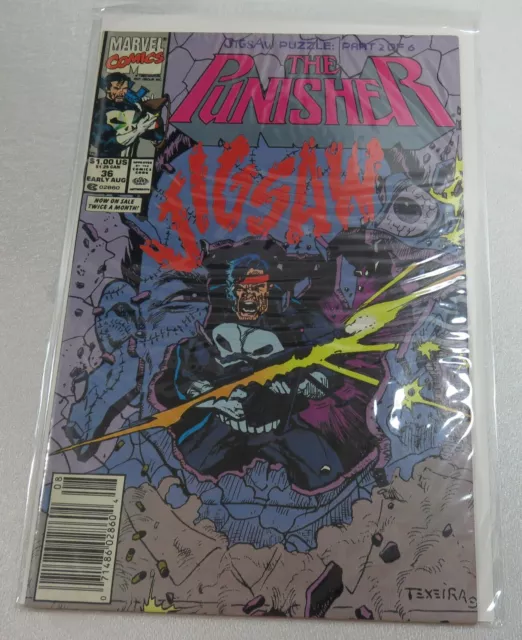 The Punisher Vol 2 No.36 August 1990 Near MINT Condition Marvel