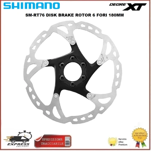Shimano Deore SLX SM-RT66 Rotor De Disco De Freno 6 Pernos Acero