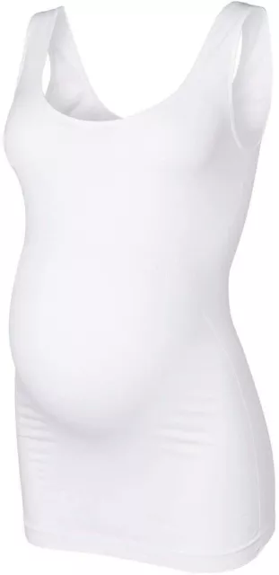 MAMALICIOUS Maternity Nursing Vests Tank Gym Sports Black White Support Tops NEW