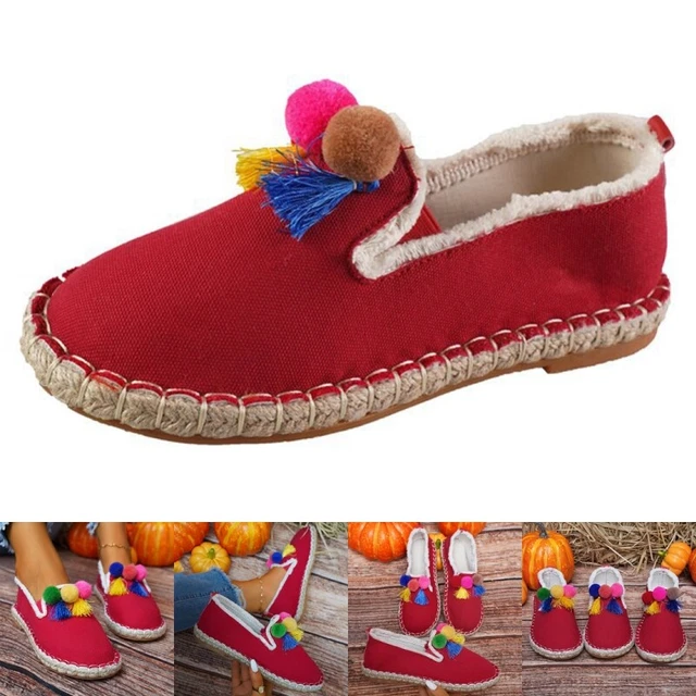 Mocassini slip-on da donna nappa comfort donna espadrillas moda camminata