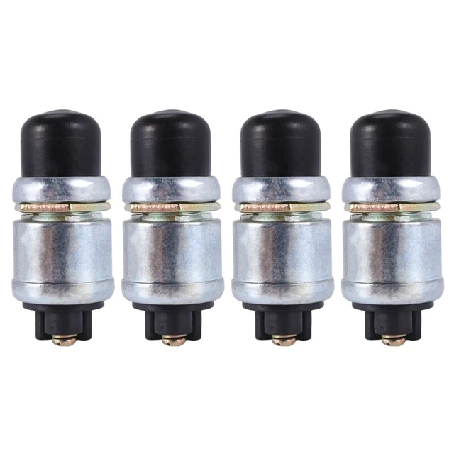 4x pulsante di avviamento motore interruttore di avviamento momentaneo resistente 12 V DC3315