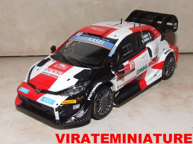 News Toyota Yaris Hy Wrc 2°Rallye Monte Carlo 2022 Sebastien Ogier Ixo Ram832