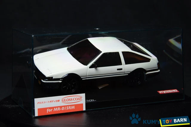 Modellino Kyosho 1:64 Toyota Sprinter Trueno AE86 Initial D &ndash; Bianco, Edizione Limitata 2025